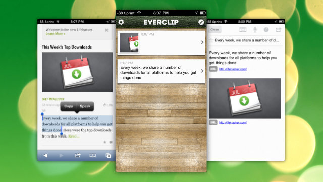 EverClip pro iPhone